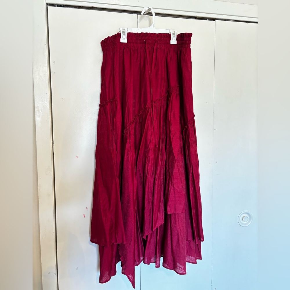 Witchy red skirt! Size XL
